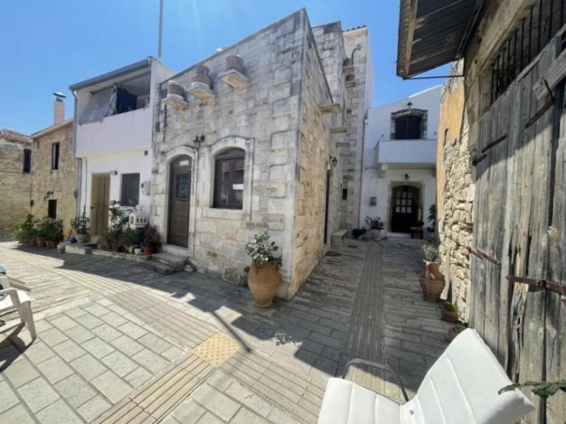 Margarites Kreta, Margarites: Renoviertes Steinhaus im Dorf zu verkaufen Haus kaufen